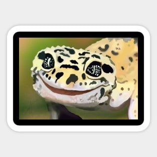 Morty the leopard gecko Sticker